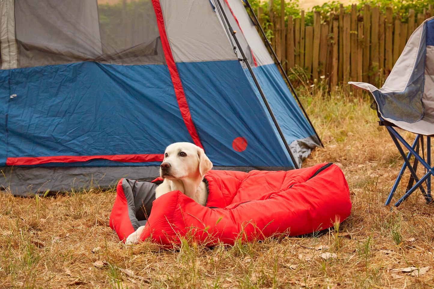 Pet Sleeping Bag (Sm/Blue) with Zippered Cover for Travel, Camping, Backpacking, Hiking | Good for Small and Large Pets | Use as Pet Beds, Pet Mats or Pet Blanket