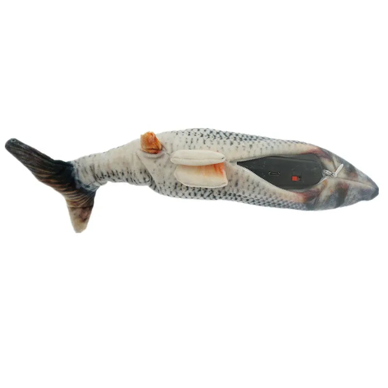 28CM Cat Toy Fish USB Electric Charging Simulation Dancing Jumping Mov New Dawn 28CM Cat Toy Fish USB Electric Charging Simulation Dancing Jumping Mov New Dawn